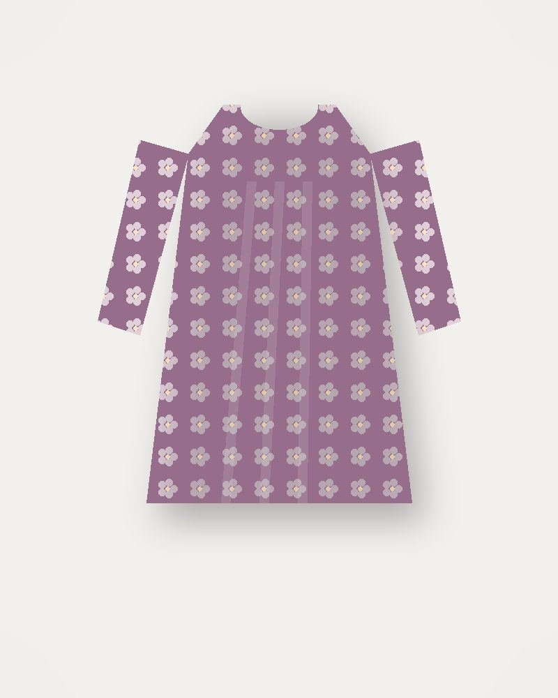 Minimal Mauve Lawn 3-Piece