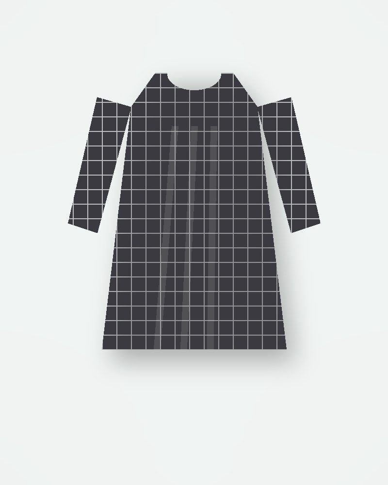 Luxe Charcoal Lawn 3-Piece