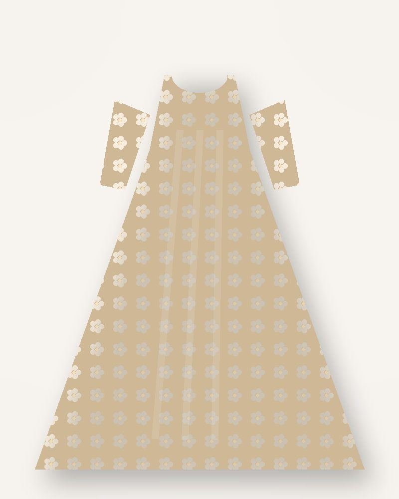 Classic Beige Gown