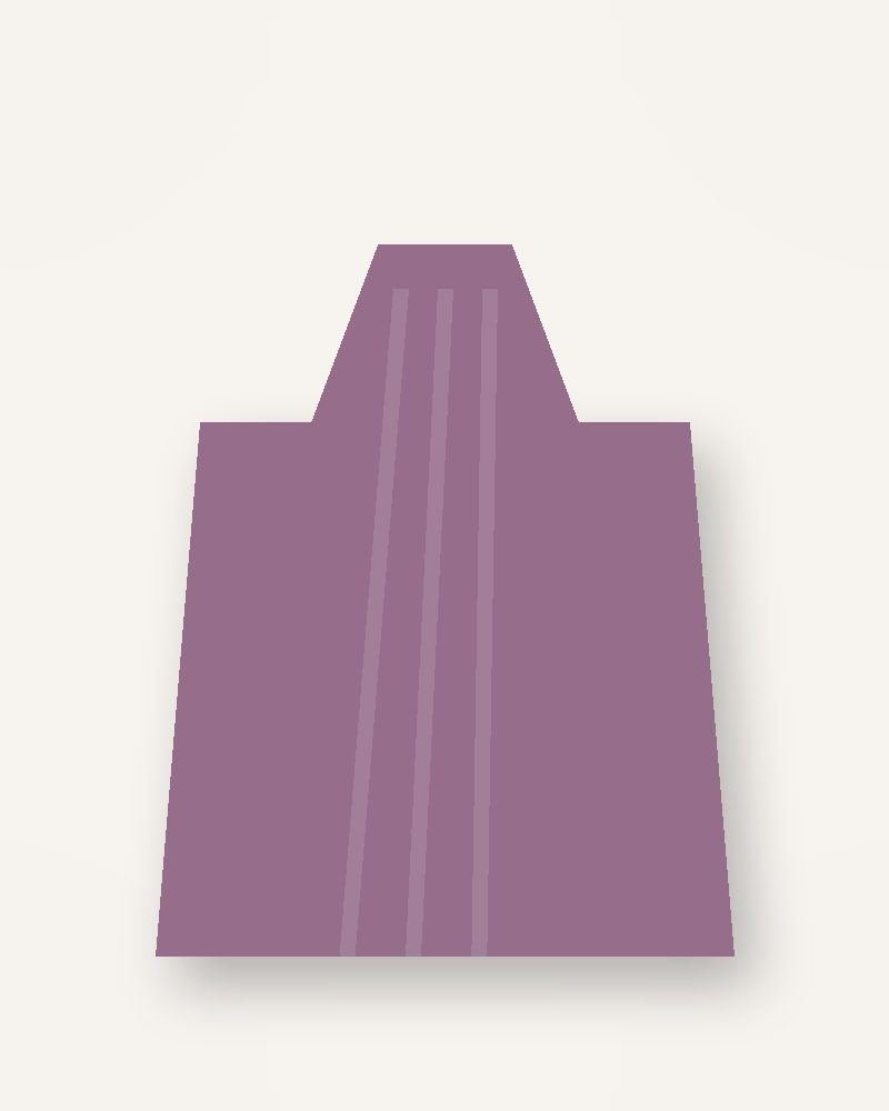 Classic Mauve Brooch Set