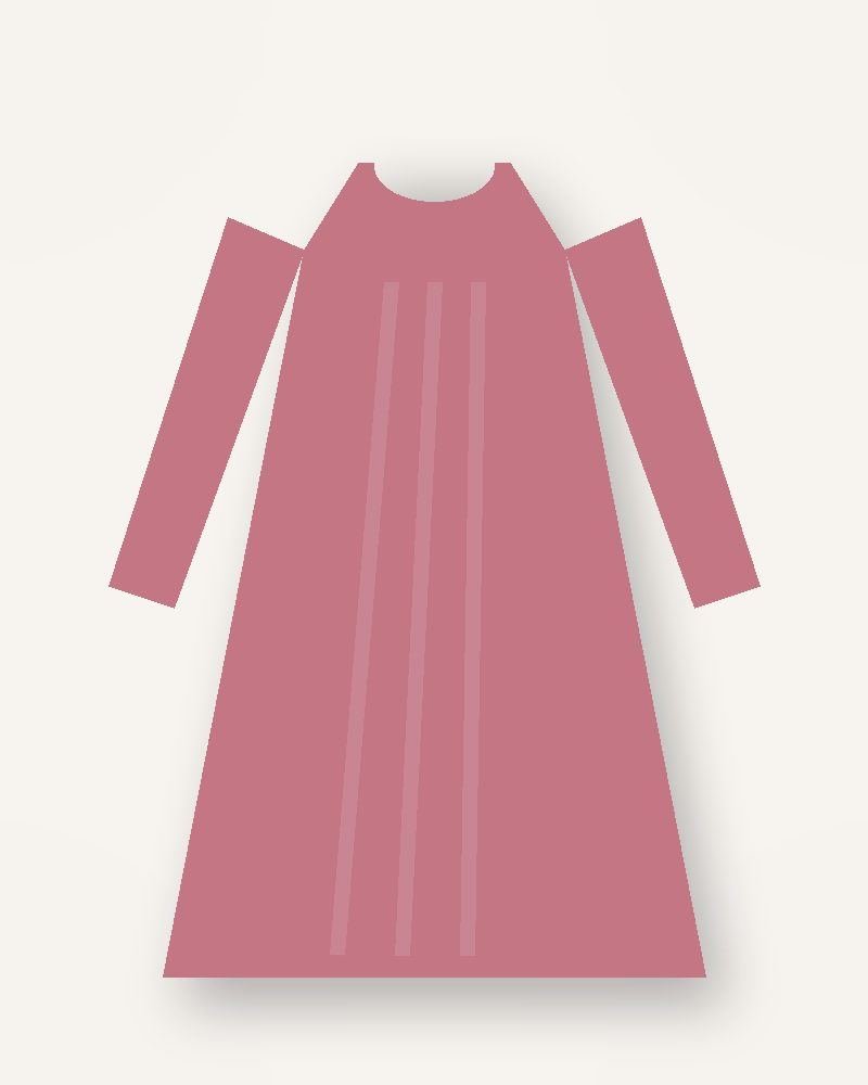 Festive Rose Abaya