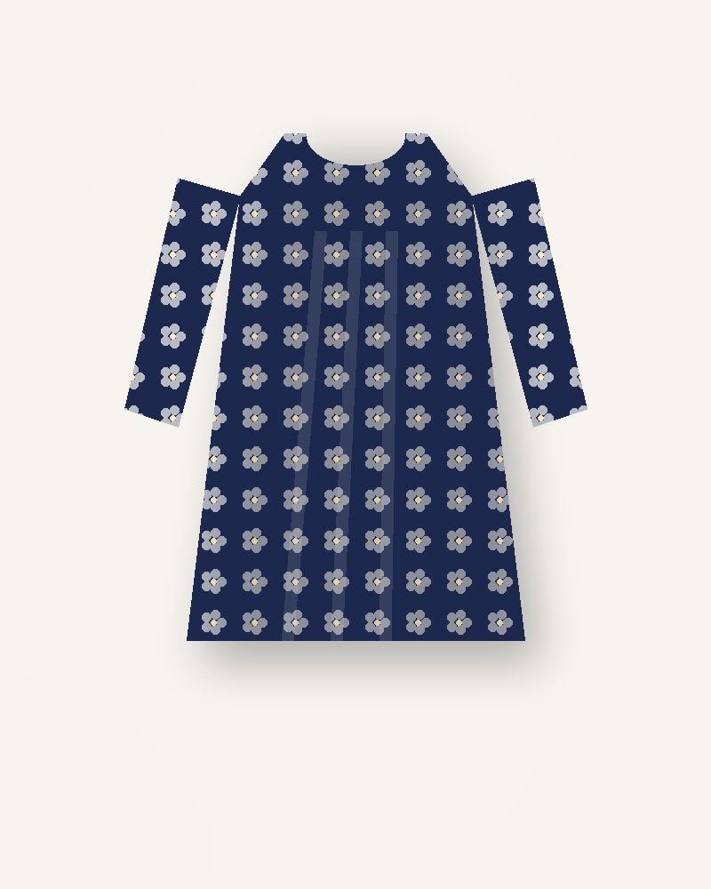 Luxe Navy Kurta
